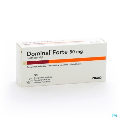 Dominal Forte Deelbare Tabl 50x80mg