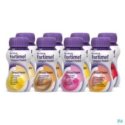 Fortimel Compact Protein Mixed Multipack Flesjes 8x125 ml