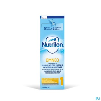 Nutrilon Omneo 1 Melk Zuig.melk Pdr Trialpack5x23g