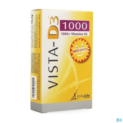 Vista D3 1000 Smelttabletten 120