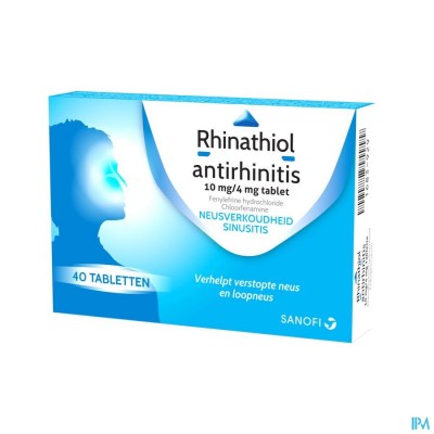 Rhinathiol Antirhinitis Tabl 40