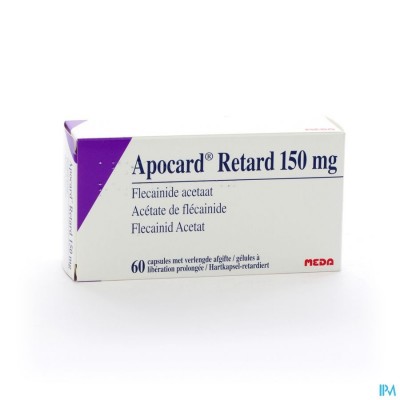 Apocard Retard Caps 60 X 150mg