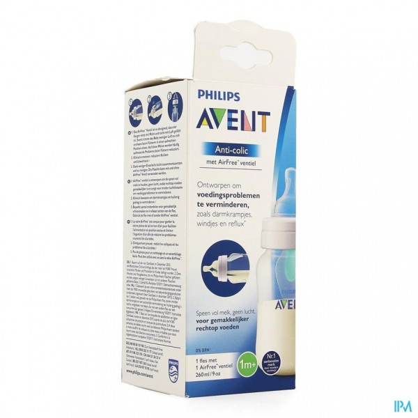 Philips Avent A/colic Zuigfles 260ml Scf813/14