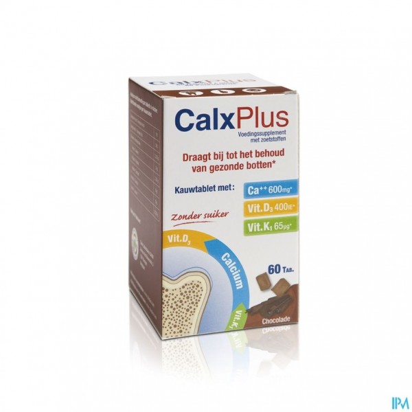 Calxplus Chocolade Tabl 60